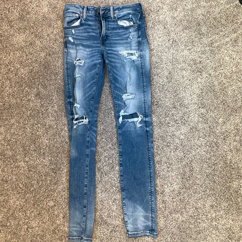 American Eagle Ripped Jeans